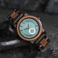 men wooden watch BOBOBIRD GT131-2A
