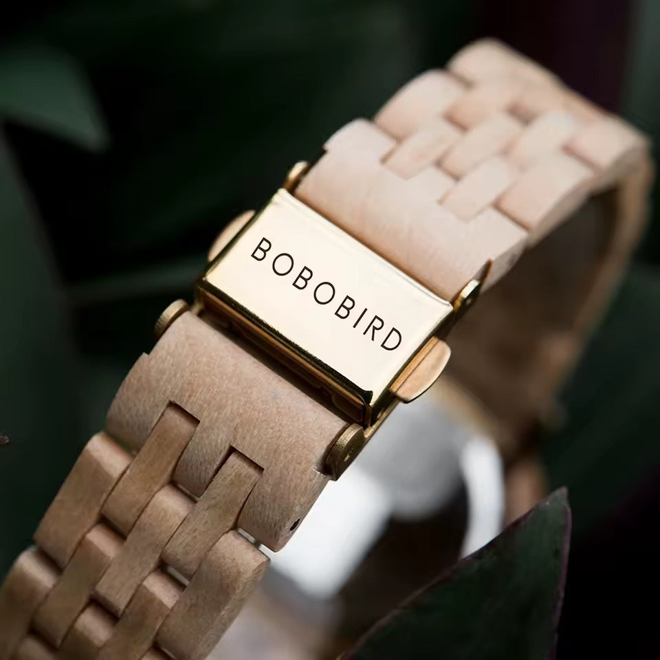 women wooden watch BOBOBIRD GT025-3